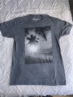 Bowery Supply Co. Palm Tree Beach Graphic T-Shirt – Men’s M